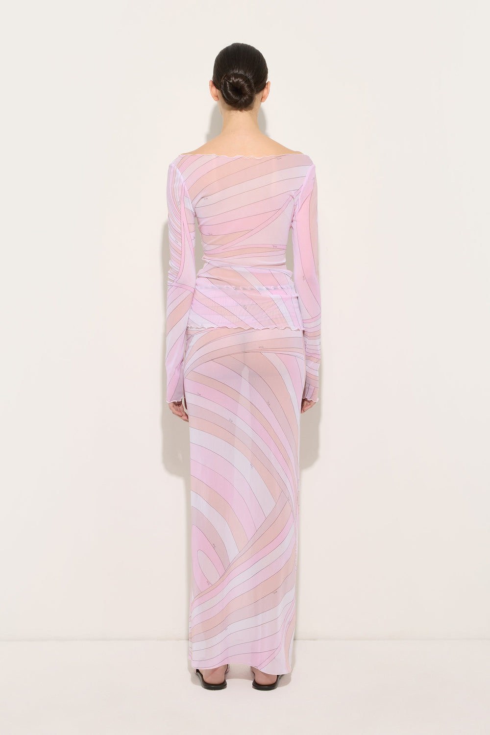 Iride Print Tulle Skirt
 WOMAN Pucci