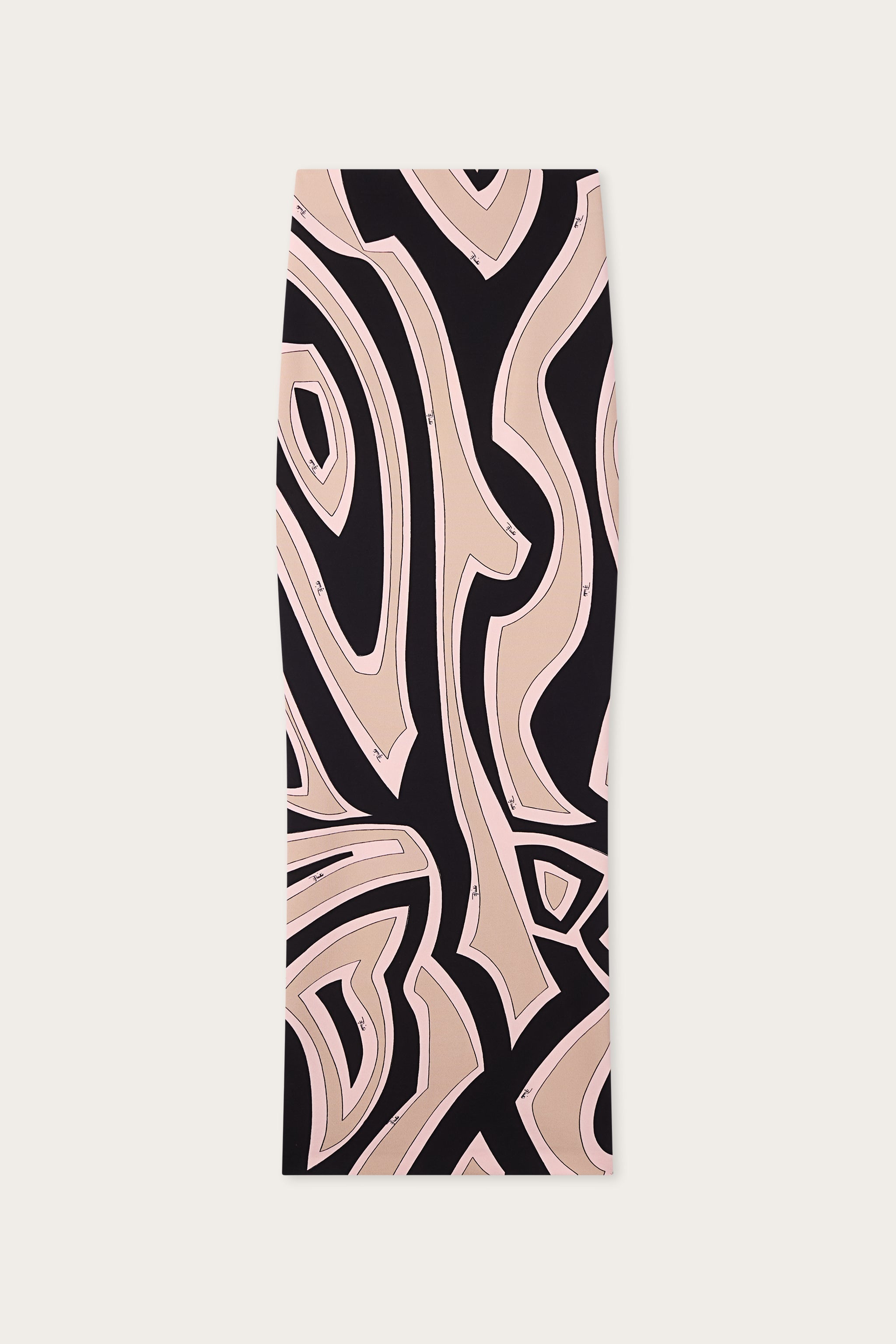 Labirinto Print Long Fitted Skirt
 WOMAN Pucci