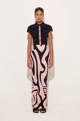 Labirinto Print Long Fitted Skirt
 WOMAN Pucci