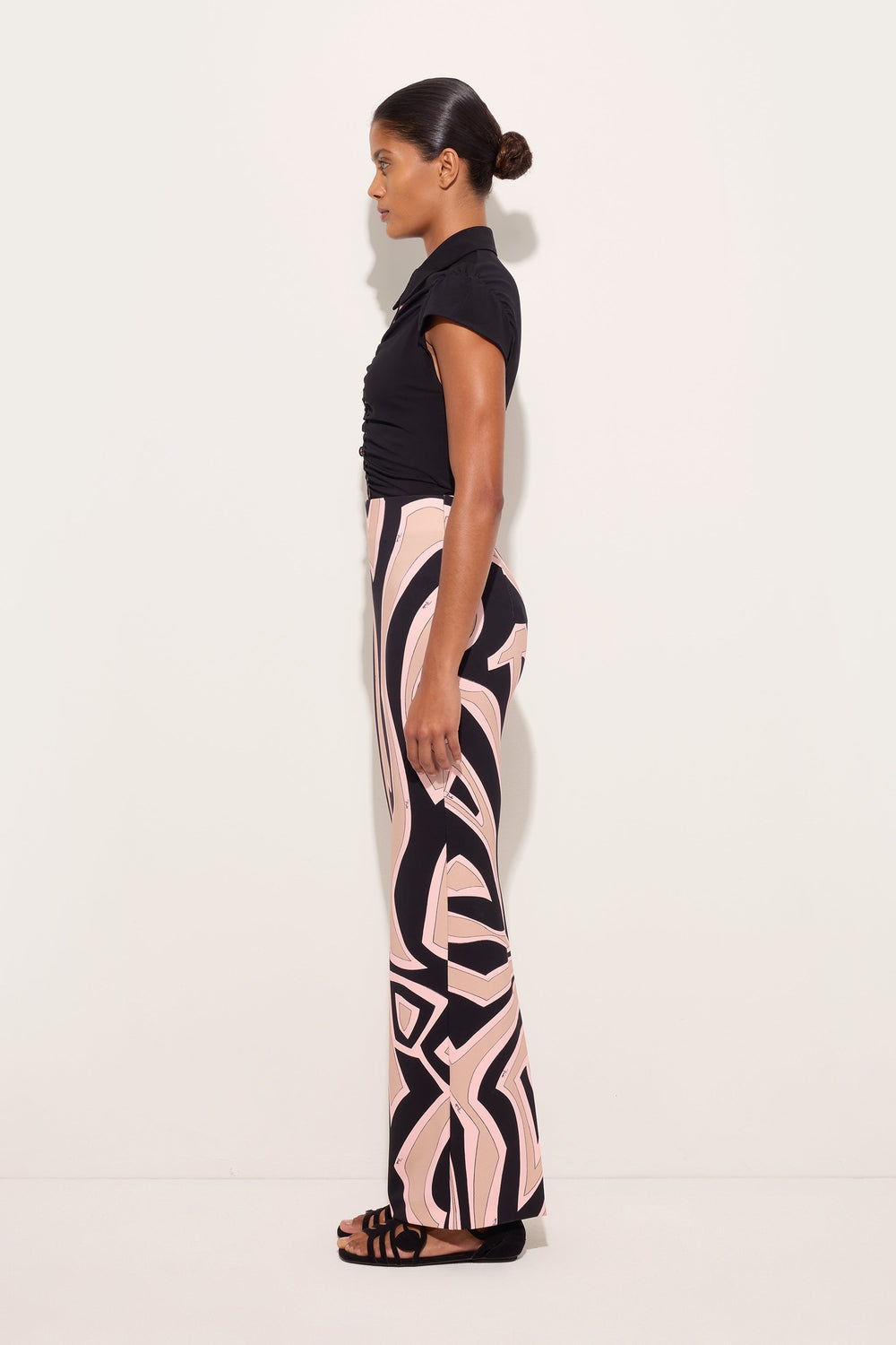 Labirinto Print Long Fitted Skirt
 WOMAN Pucci