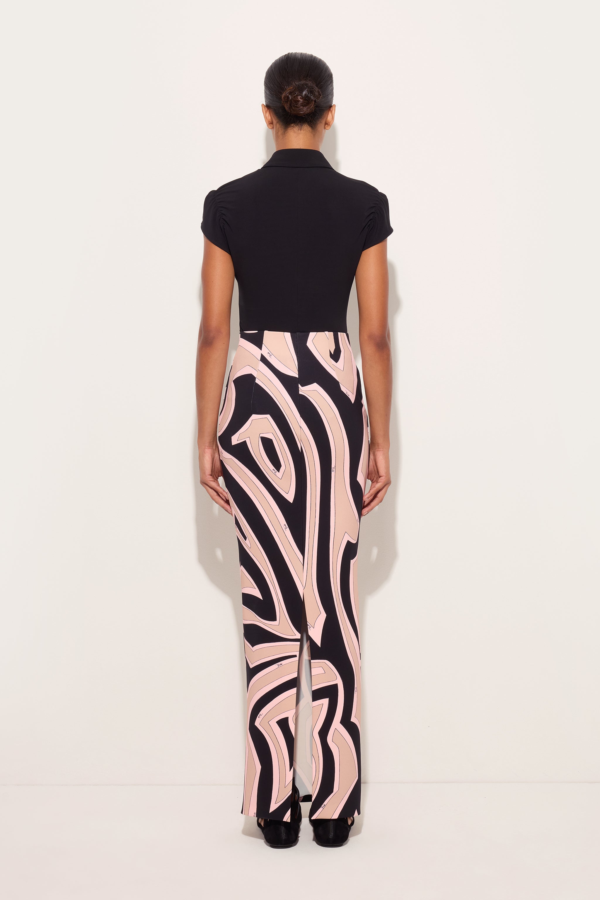 Labirinto Print Long Fitted Skirt
 WOMAN Pucci