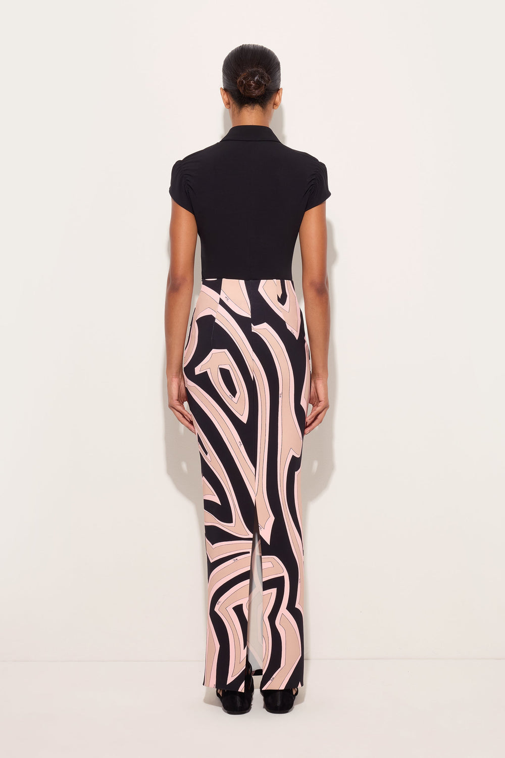 Labirinto Print Long Fitted Skirt
 WOMAN Pucci