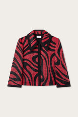 Printed Rafia Net Jacket
 WOMAN Pucci