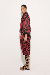 Printed Rafia Net Jacket
 WOMAN Pucci
