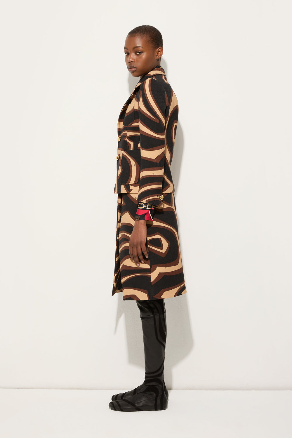 Labirinto Print Grand Poudre Jacket
 WOMAN Pucci