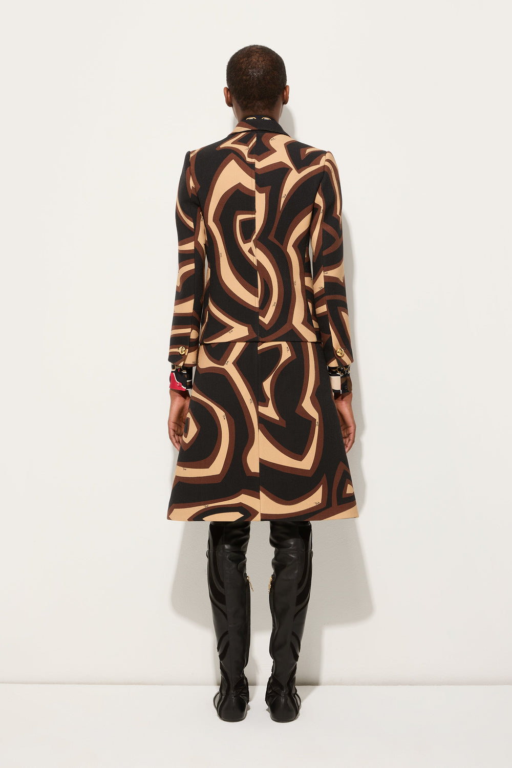 Labirinto Print Grand Poudre Jacket
 WOMAN Pucci