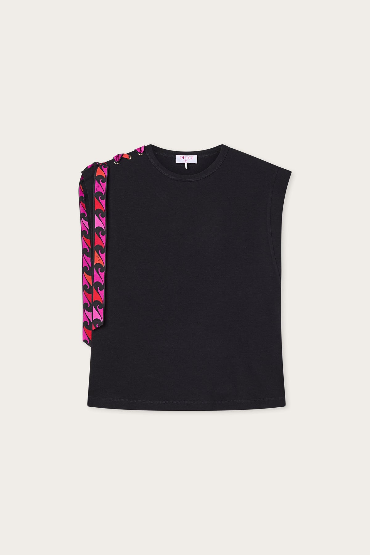 T-shirt with Foulard Detail
 WOMAN Pucci