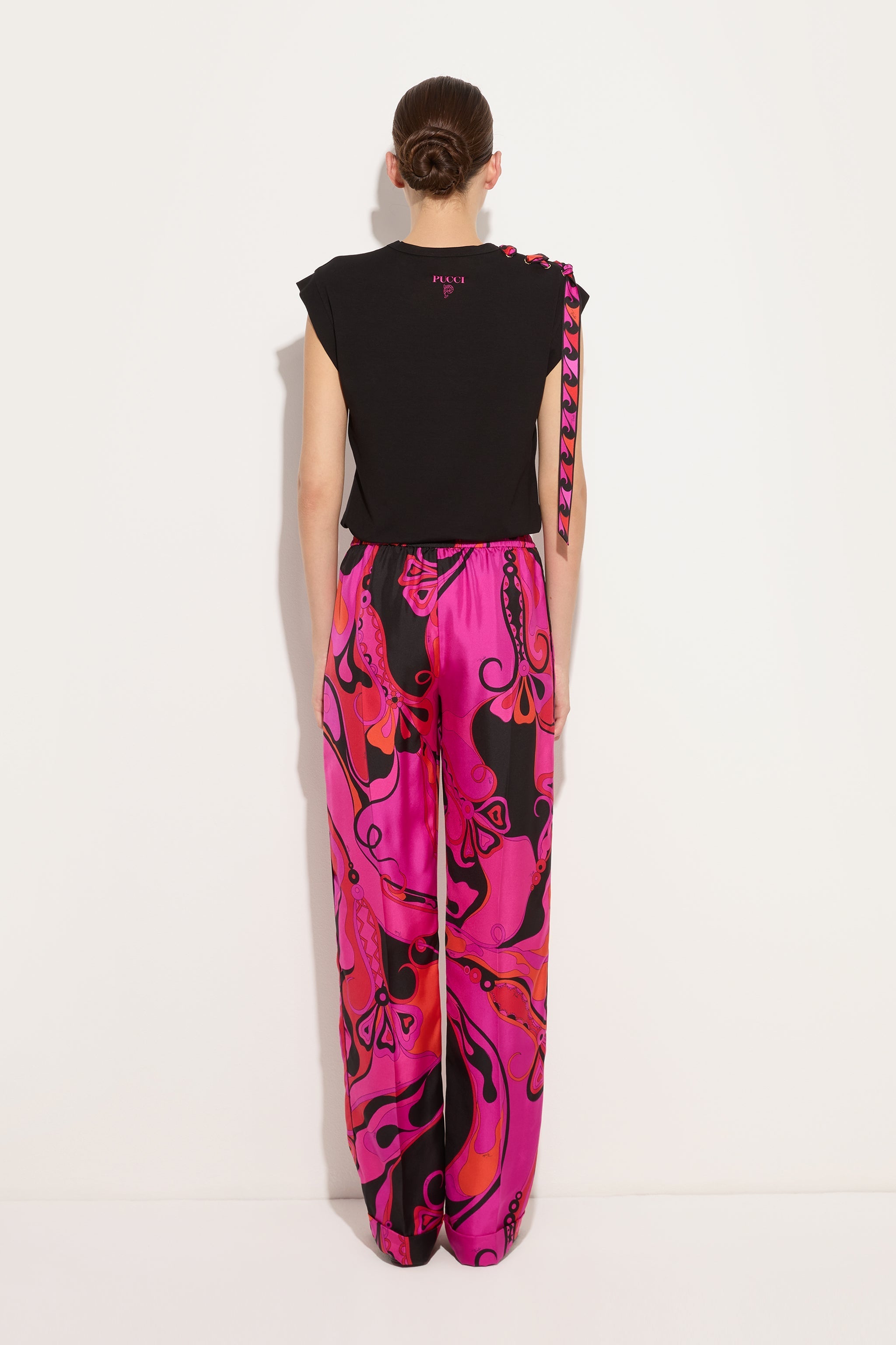 T-shirt with Foulard Detail
 WOMAN Pucci