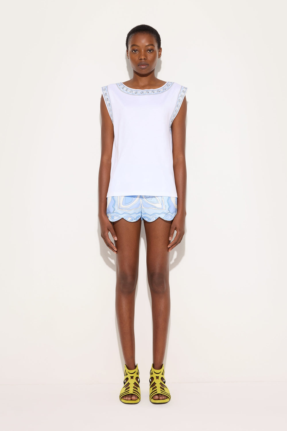 T-shirt with Metallic Details
 WOMAN Pucci