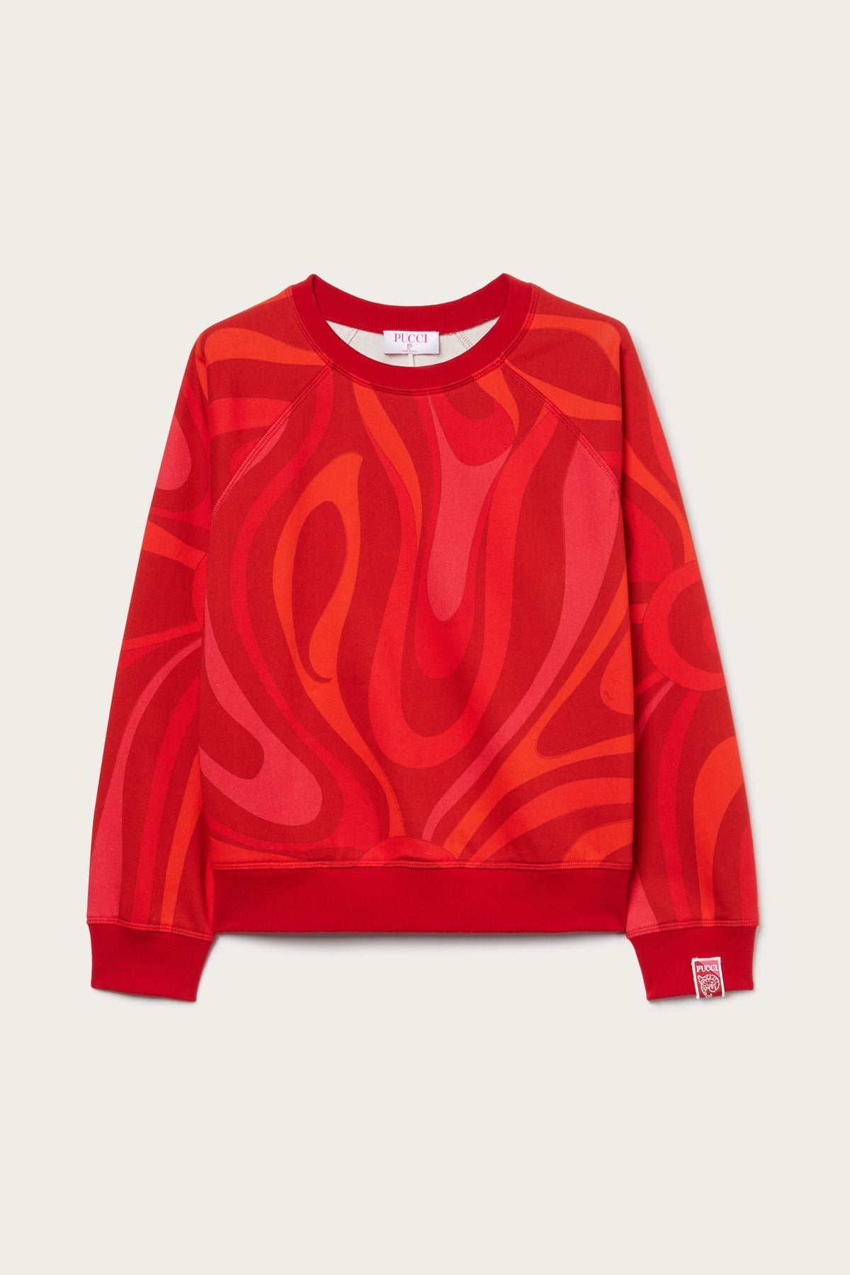 Fleece Sweatshirt Marmo Print
 WOMAN Pucci