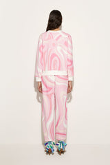 Fleece Sweatshirt Marmo Print
 WOMAN Pucci