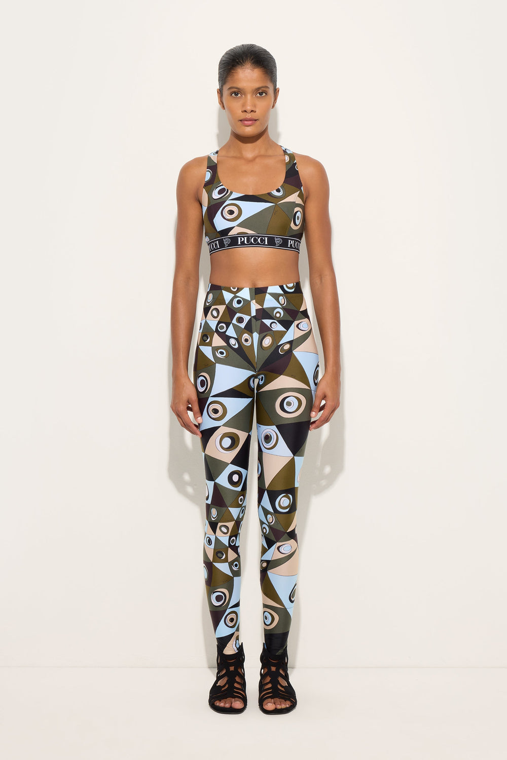 Occhi Print Leggings
 WOMAN Pucci
