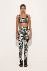 Occhi Print Leggings
 WOMAN Pucci