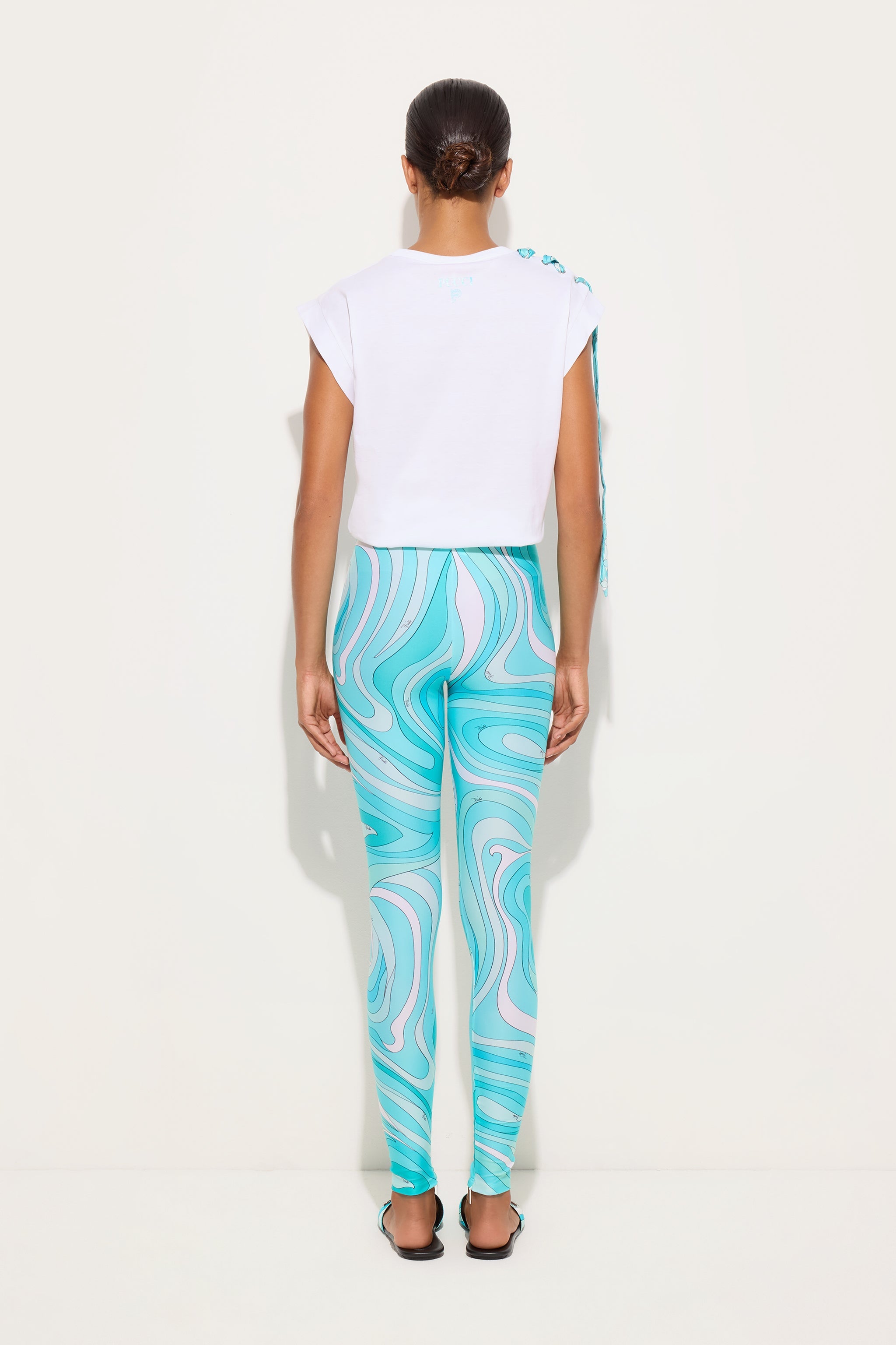 Marmo Print Leggings
 WOMAN Pucci