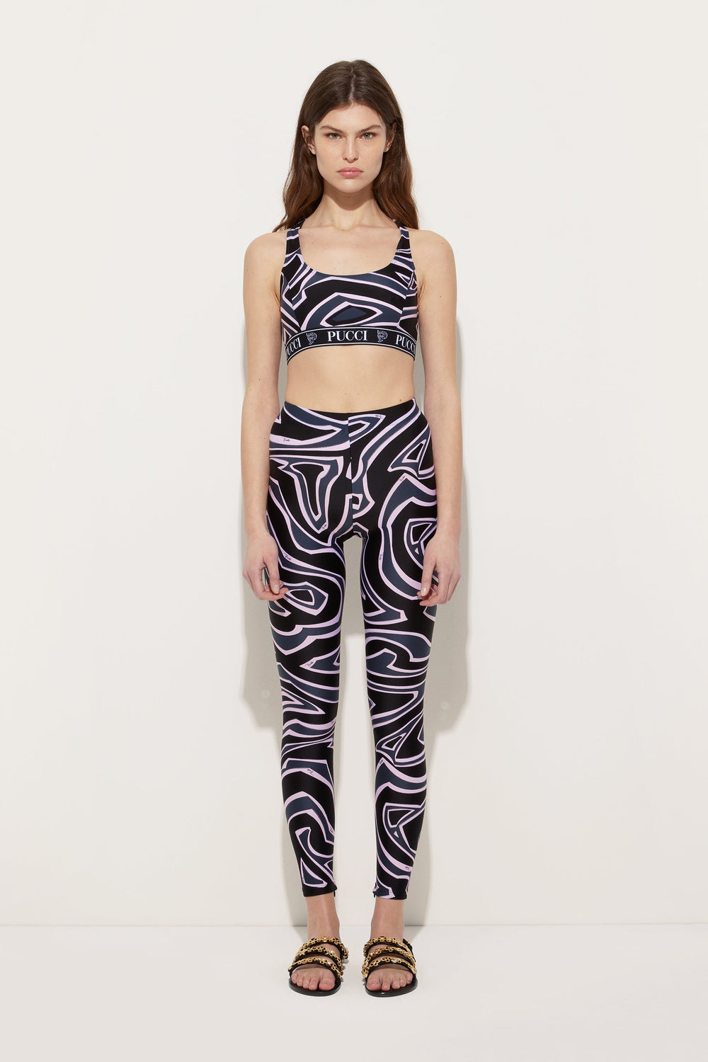 Labirinto Print Leggings
 WOMAN Pucci