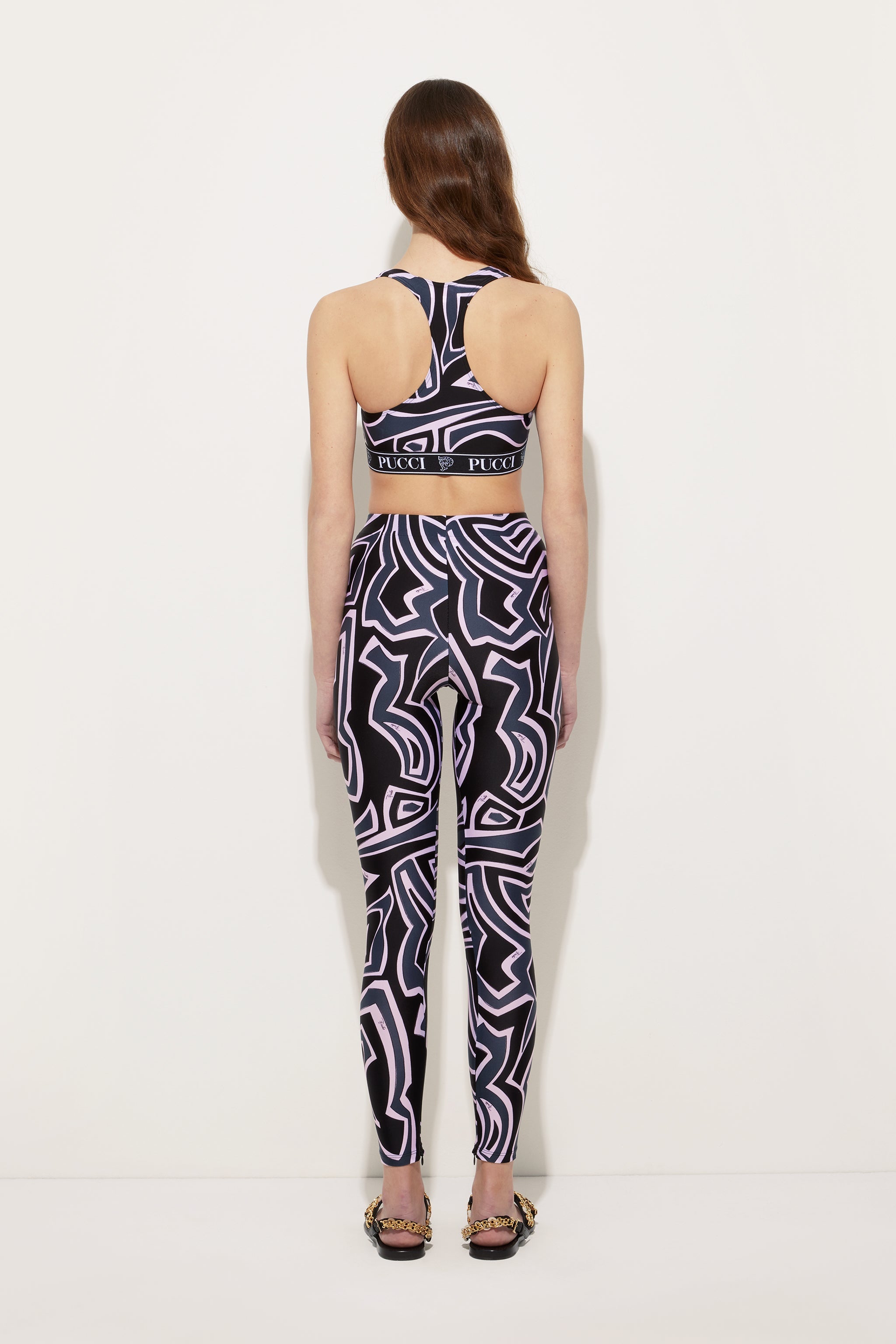 Labirinto Print Leggings
 WOMAN Pucci