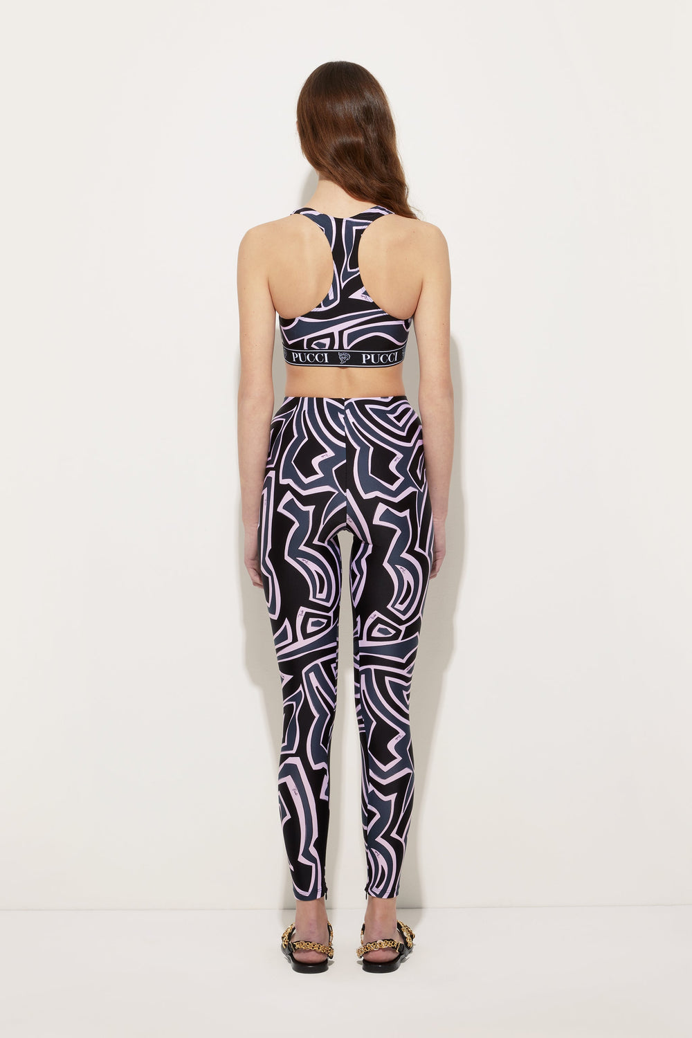 Labirinto Print Leggings
 WOMAN Pucci