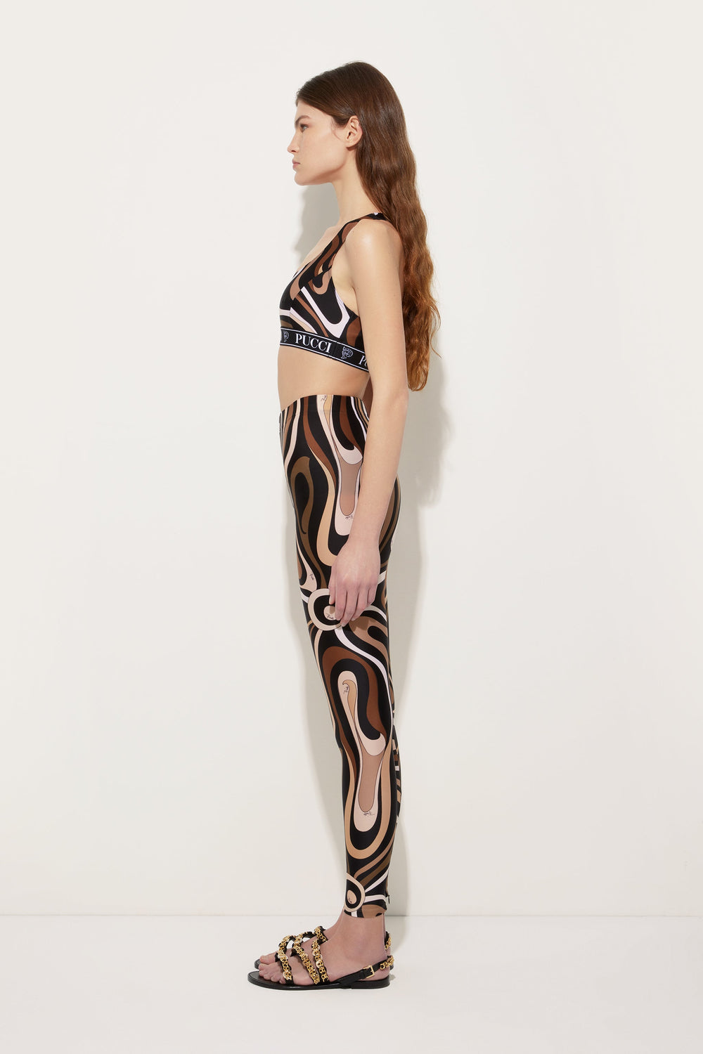 Marmo Print Leggings
 WOMAN Pucci