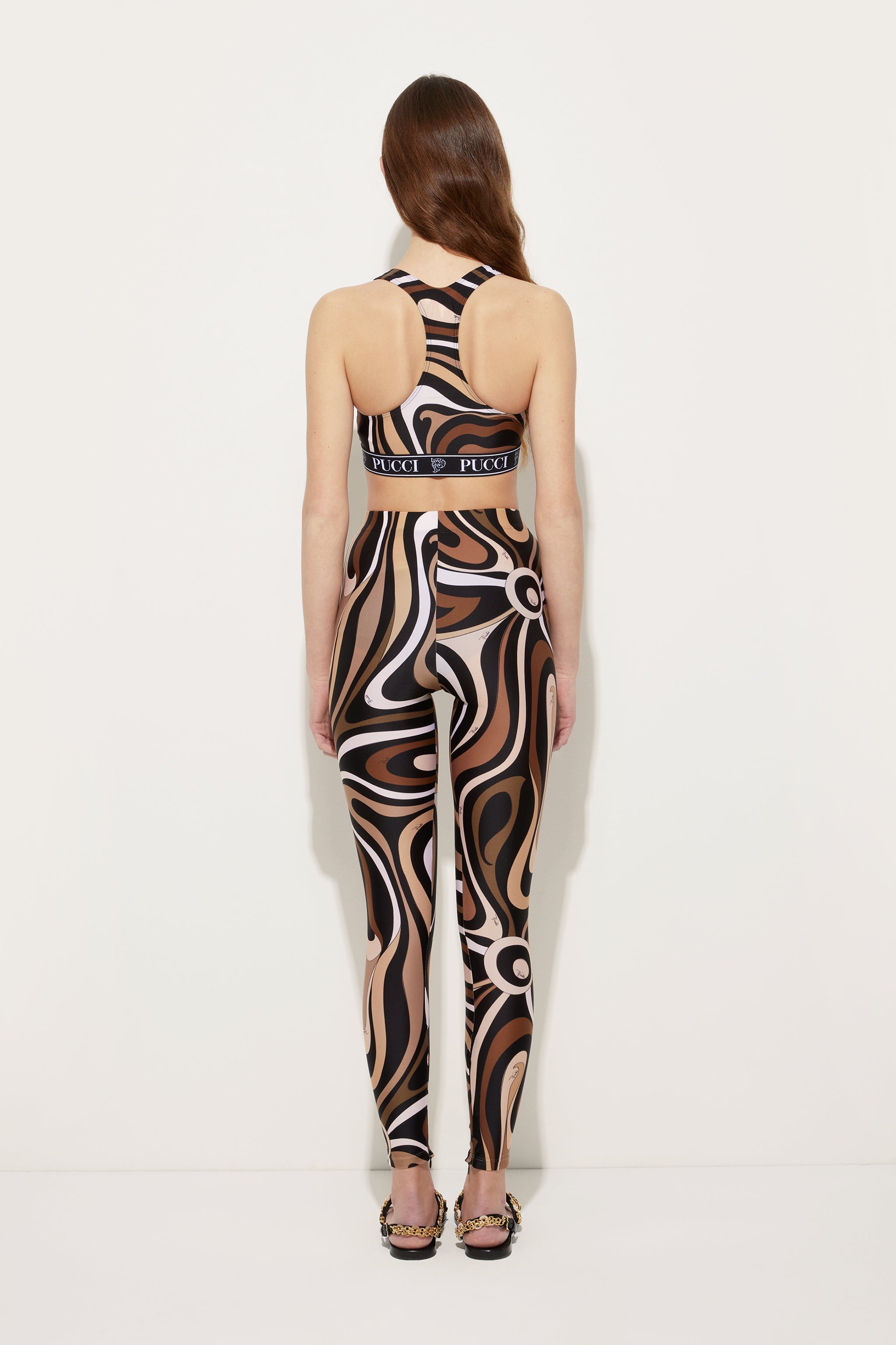 Marmo Print Leggings
 WOMAN Pucci