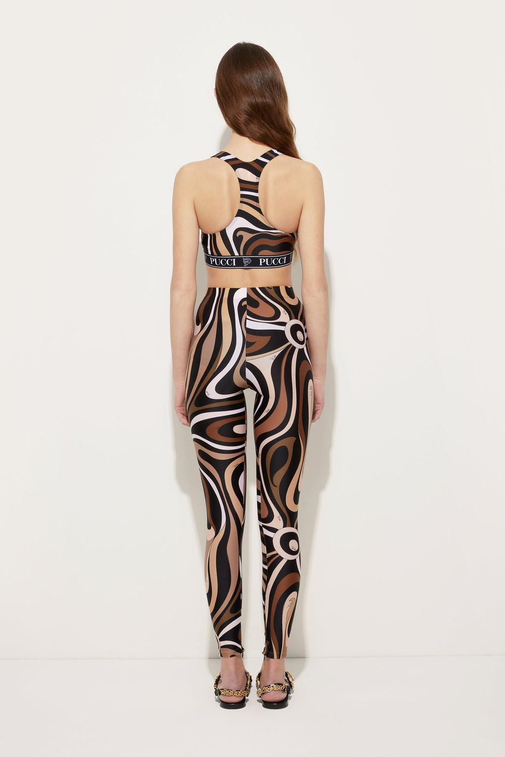 Marmo Print Leggings
 WOMAN Pucci