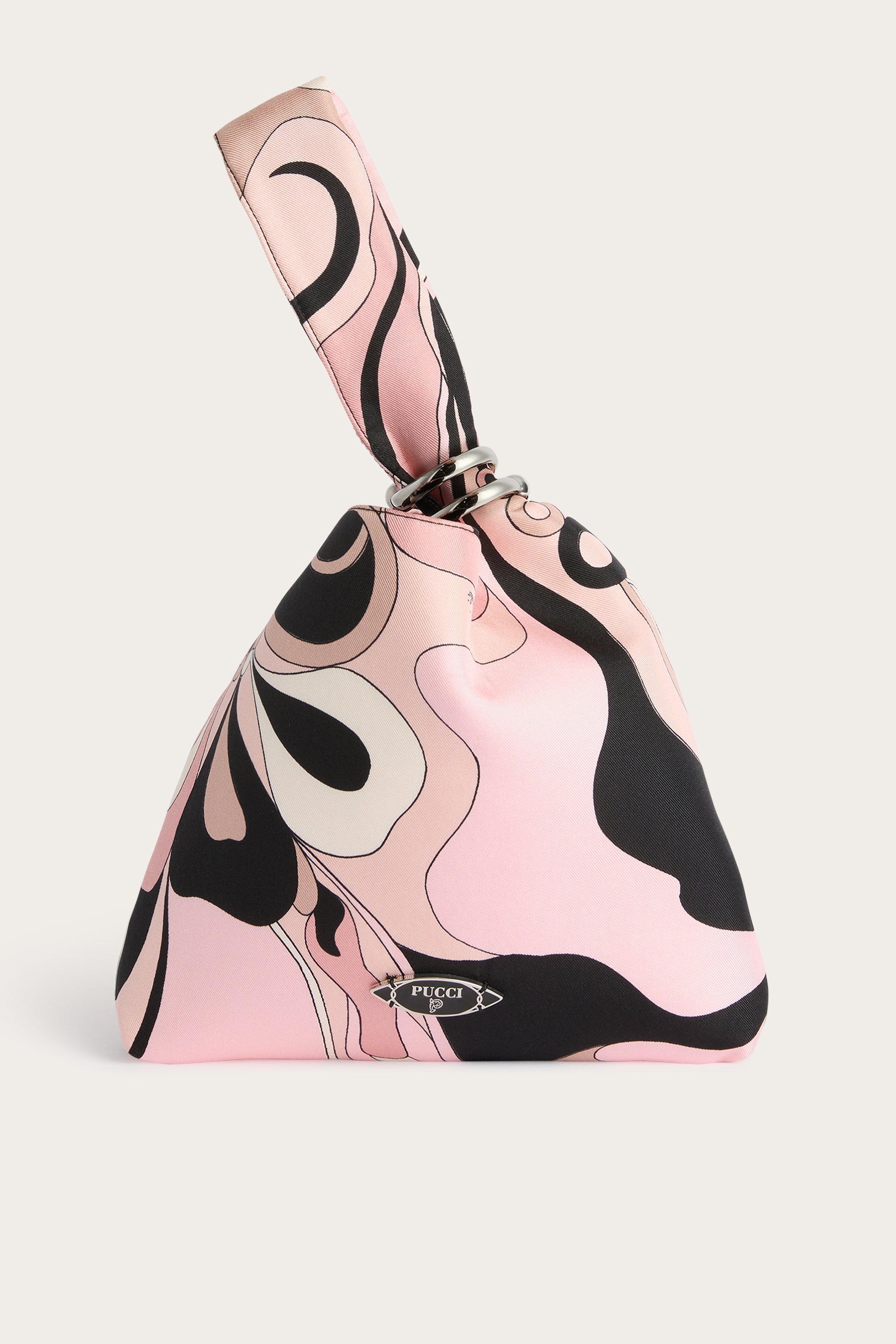 Orchidee Print Emilio Silk Bag
 WOMAN Pucci