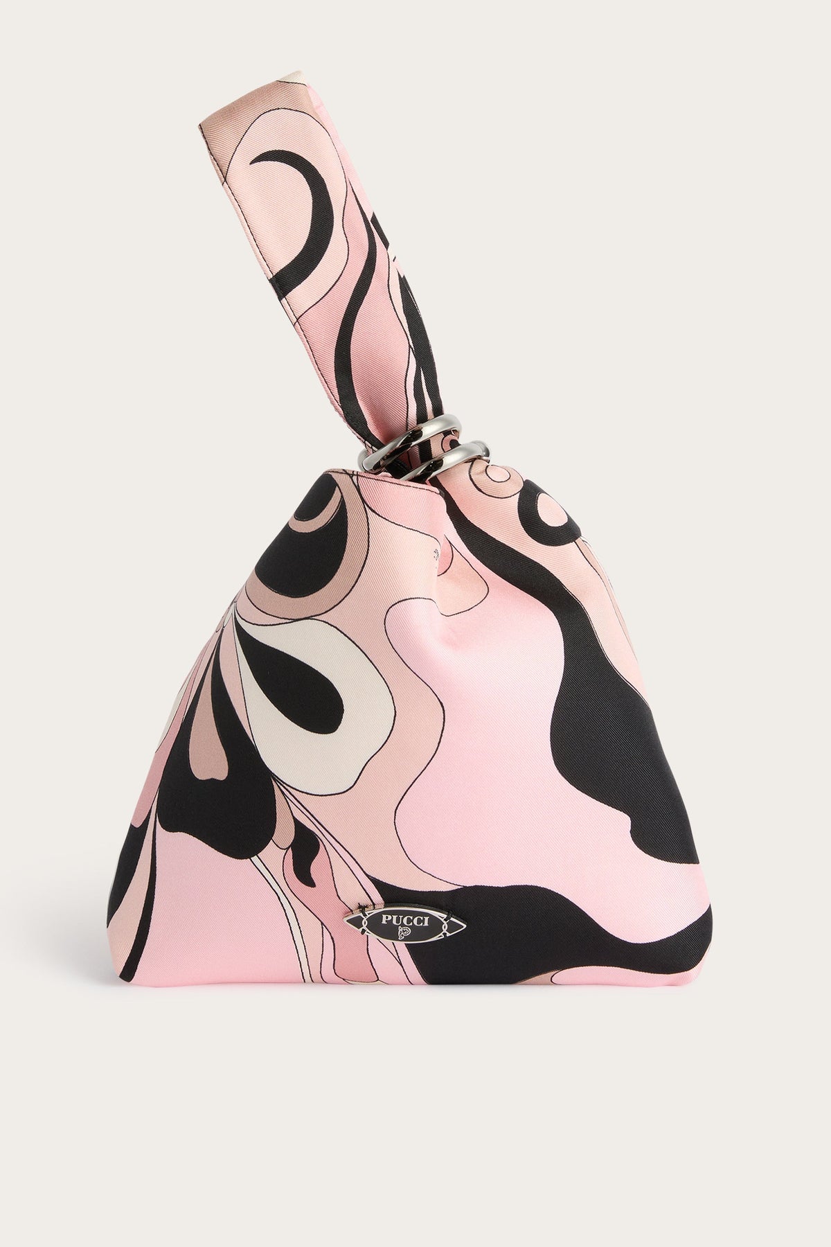 Orchidee Print Emilio Silk Bag
 WOMAN Pucci