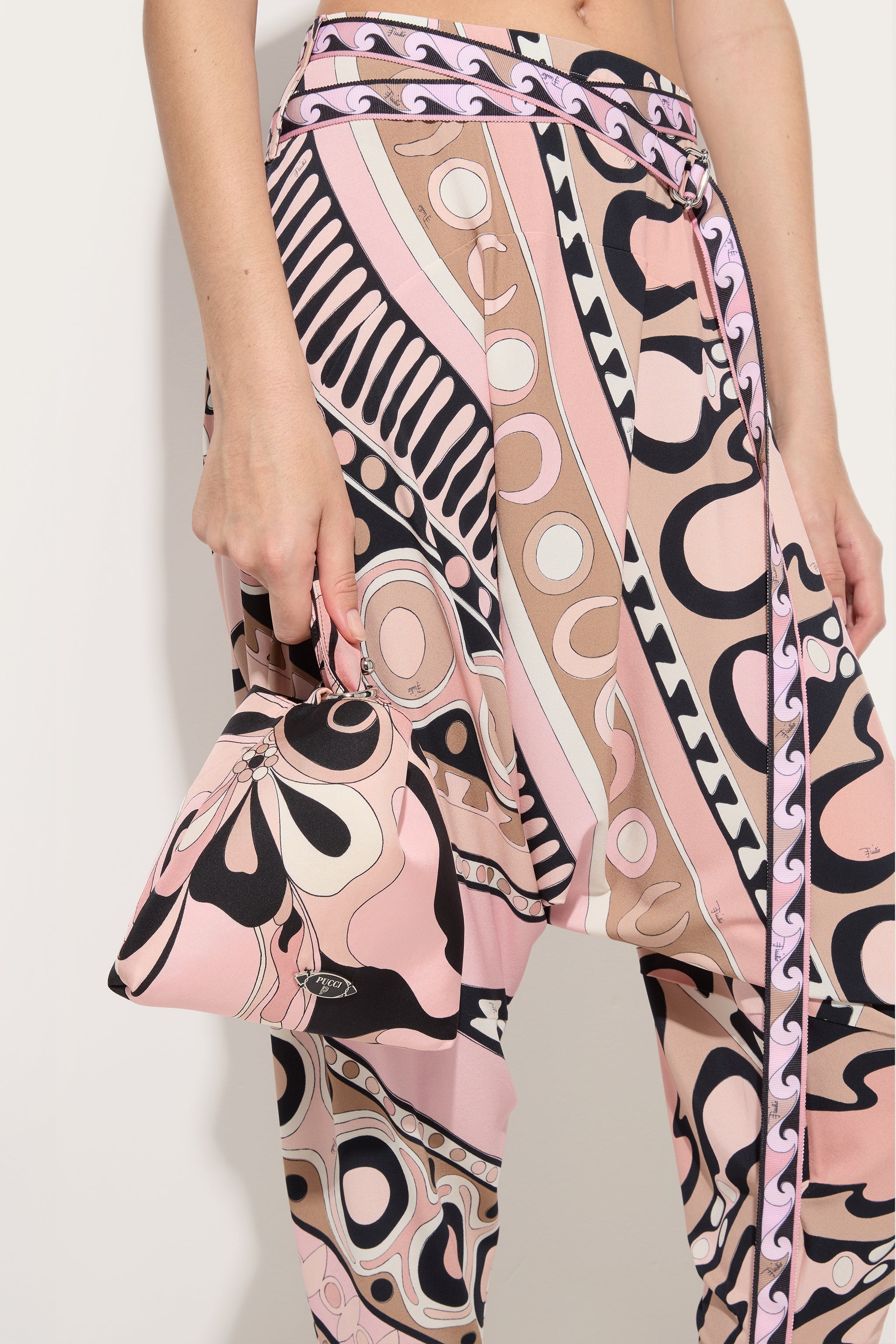Orchidee Print Emilio Silk Bag
 WOMAN Pucci