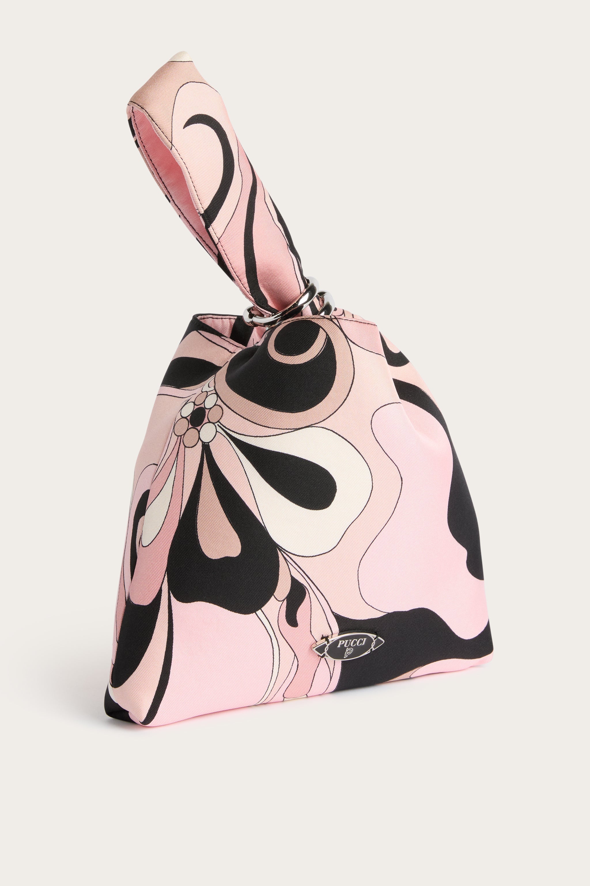 Orchidee Print Emilio Silk Bag
 WOMAN Pucci
