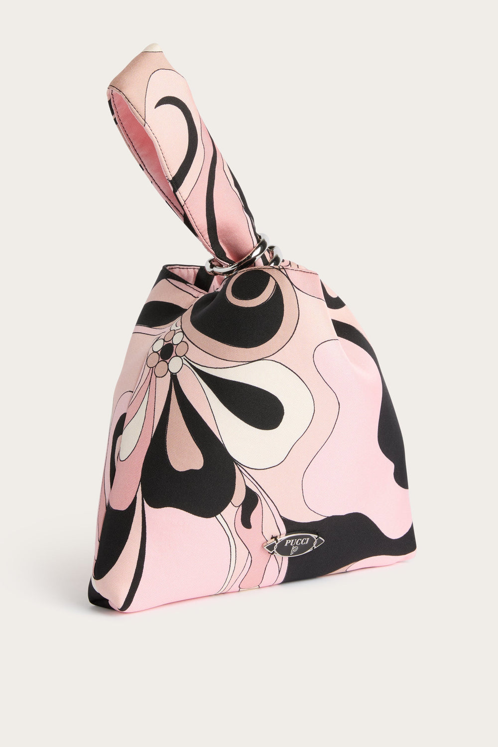 Orchidee Print Emilio Silk Bag
 WOMAN Pucci