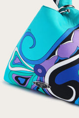 Orchidee Print Emilio Silk Bag
 WOMAN Pucci
