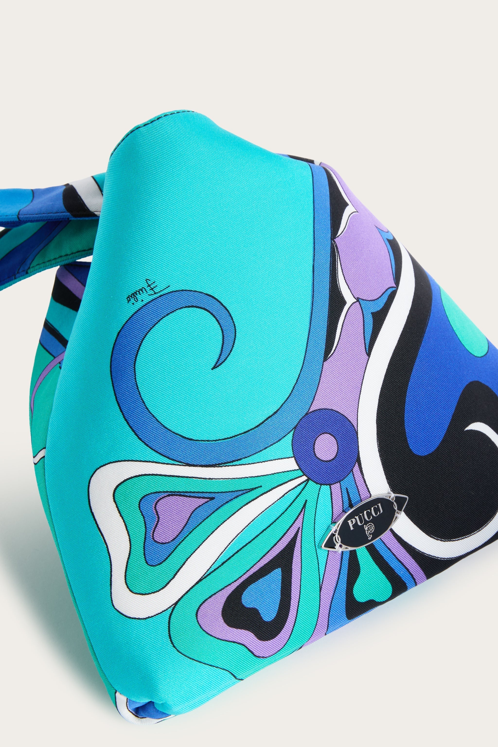 Orchidee Print Emilio Silk Bag
 WOMAN Pucci