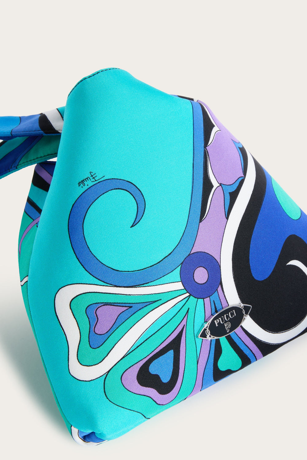 Orchidee Print Emilio Silk Bag
 WOMAN Pucci