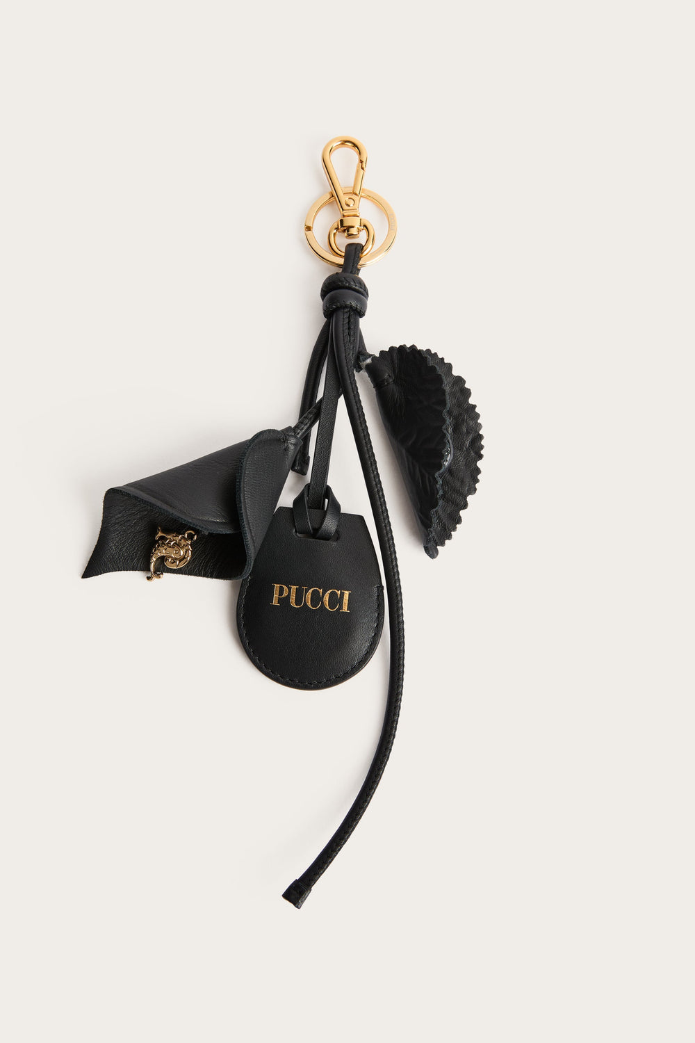 Leather Keyring and Tag Holder
 WOMAN Pucci