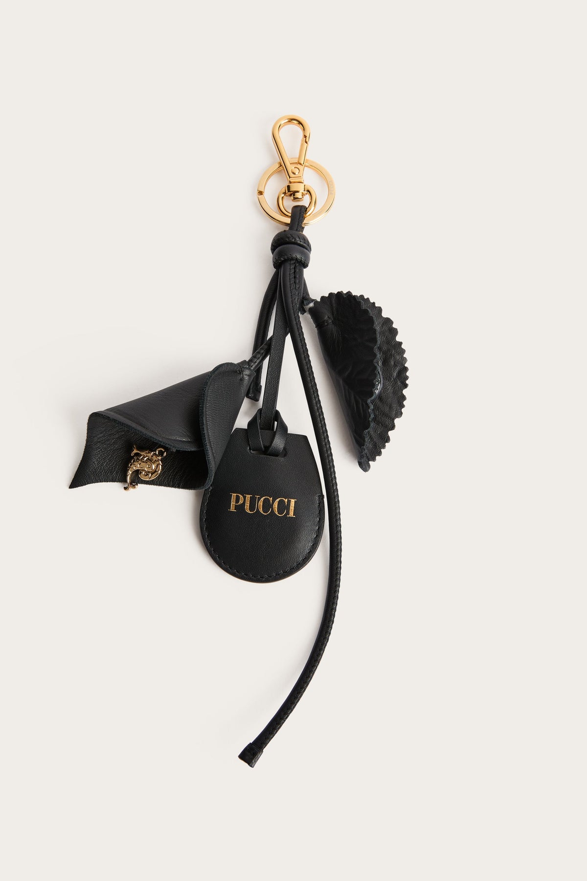 Leather Keyring and Tag Holder
 WOMAN Pucci