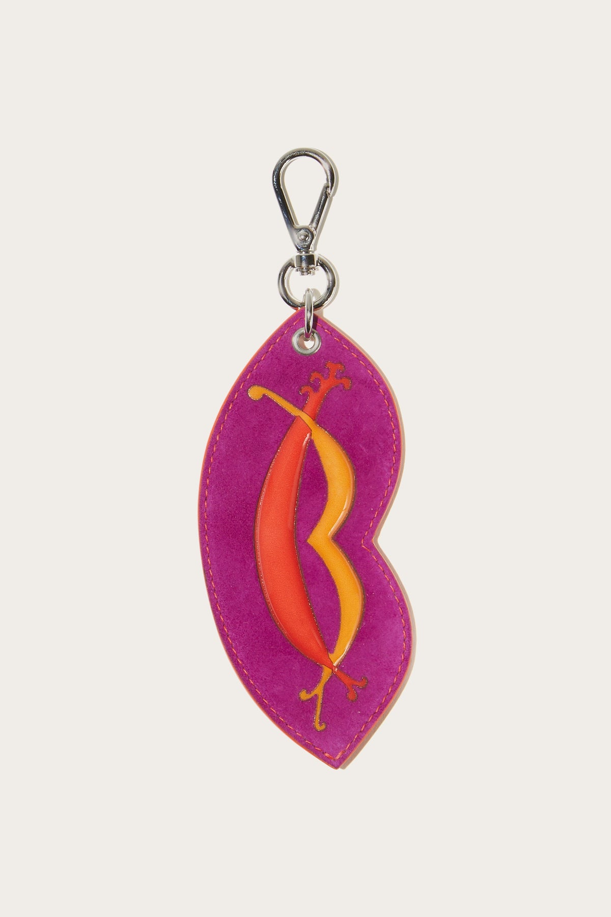 Leather Airtag Holder With 3D Design
 WOMAN Pucci