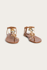 Bijoux Leather Sandals
 WOMAN Pucci