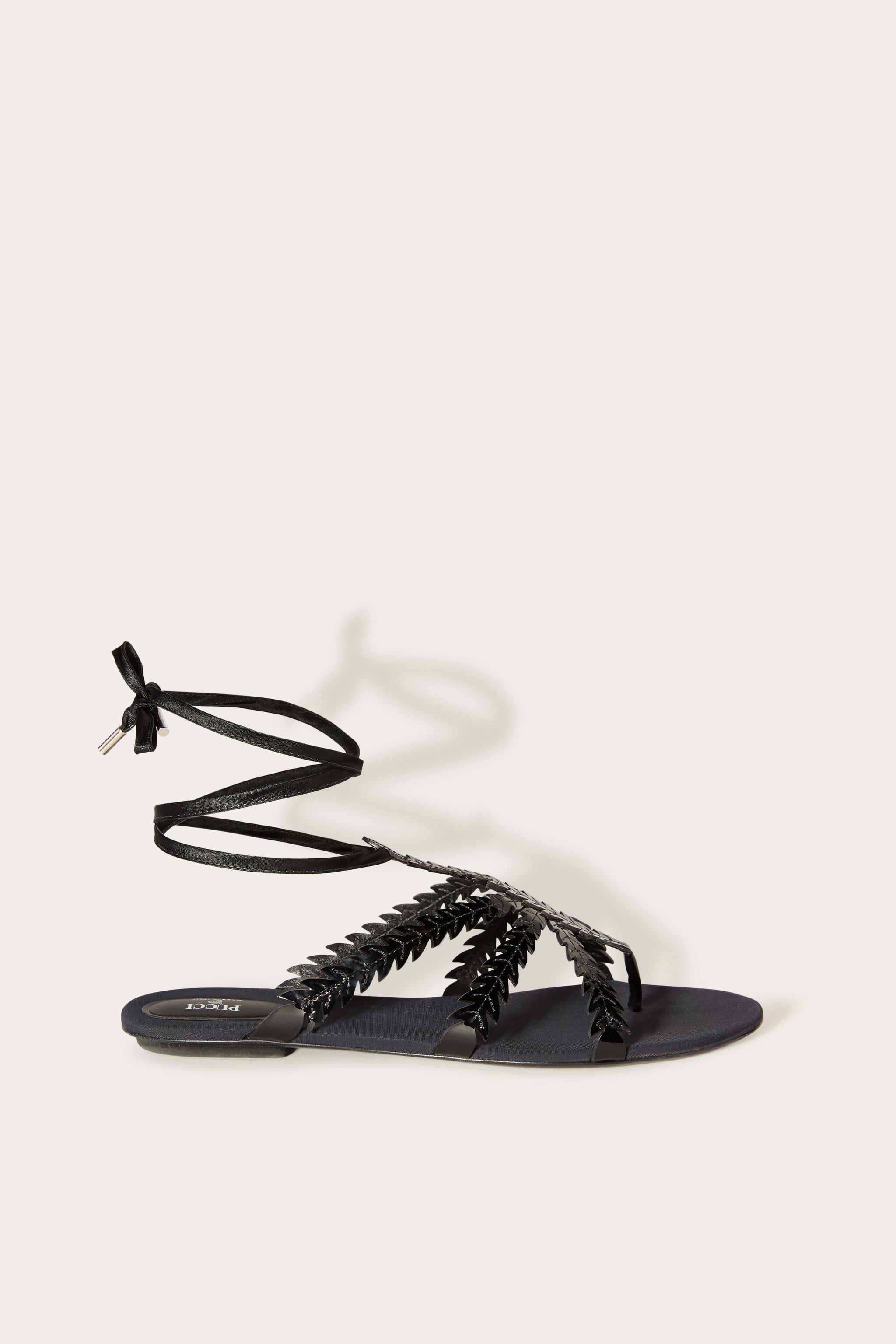 Feather-Embellished Sandals
 WOMAN Pucci