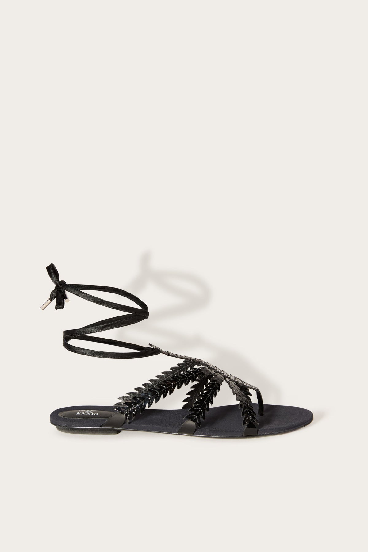 Feather-Embellished Sandals
 WOMAN Pucci