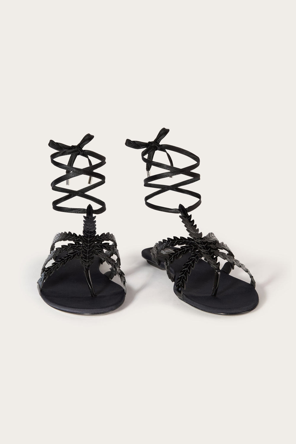 Feather-Embellished Sandals
 WOMAN Pucci