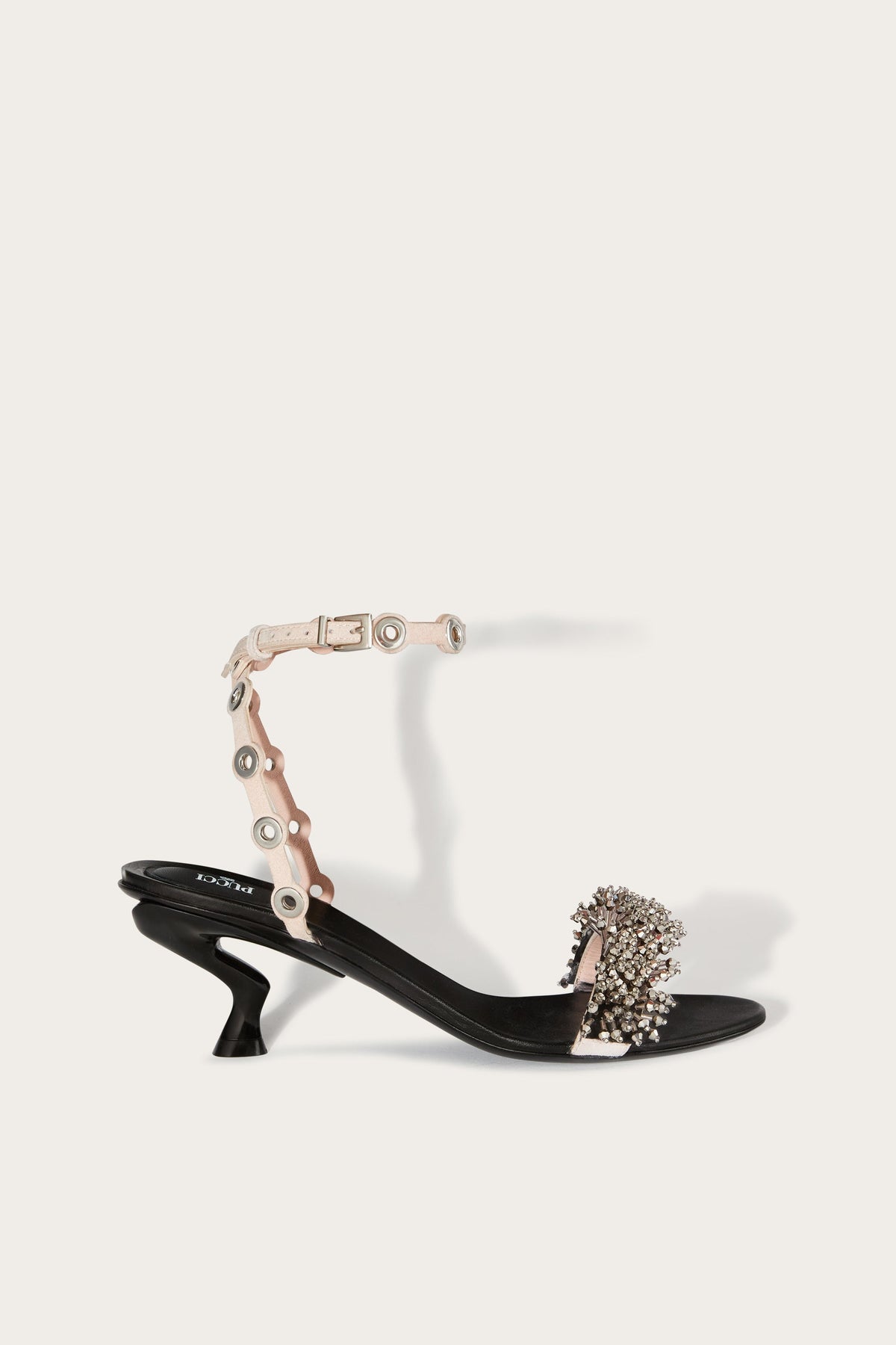 Emilio Low Heel Embroidered Sandals
 WOMAN Pucci