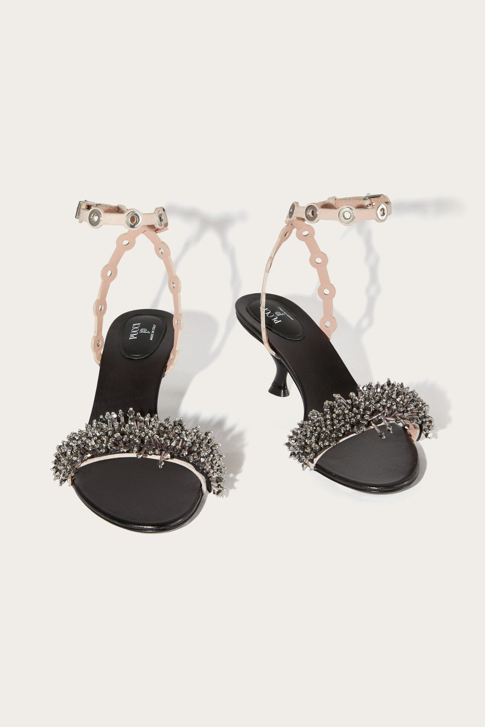 Emilio Low Heel Embroidered Sandals
 WOMAN Pucci