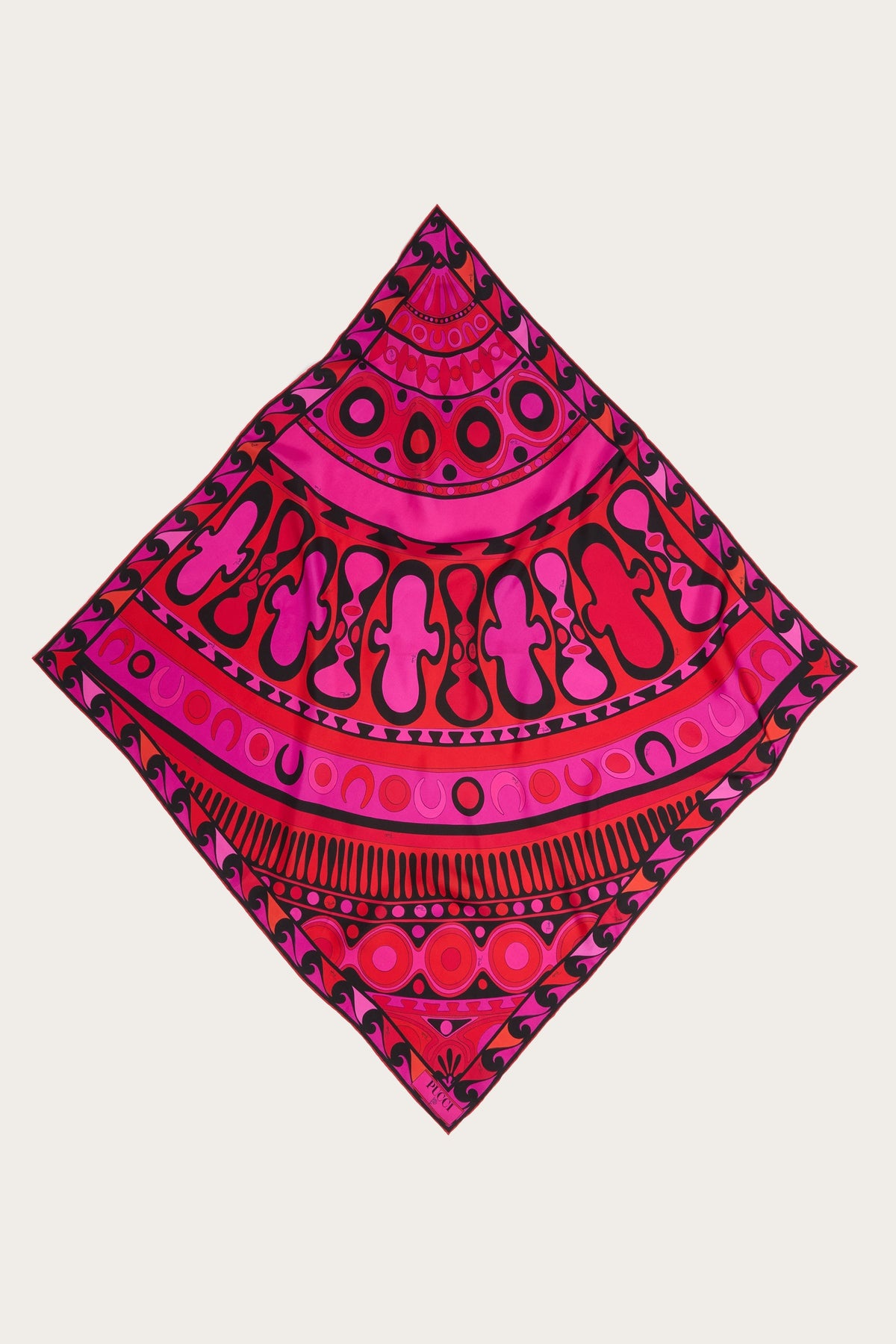 Soleil Print Silk Carrè
 WOMAN Pucci