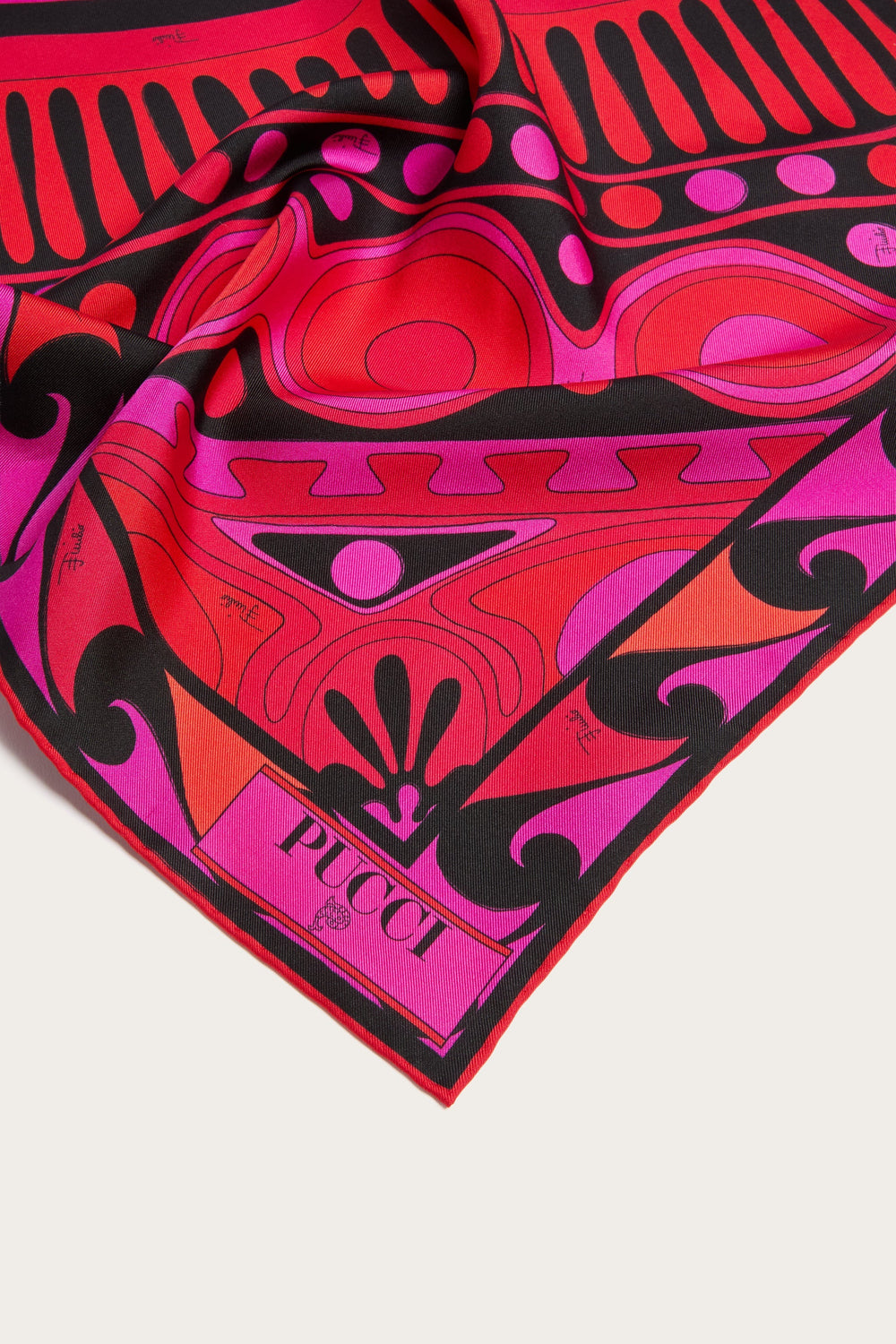 Soleil Print Silk Carrè
 WOMAN Pucci