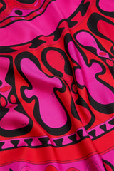 Soleil Print Silk Carrè
 WOMAN Pucci
