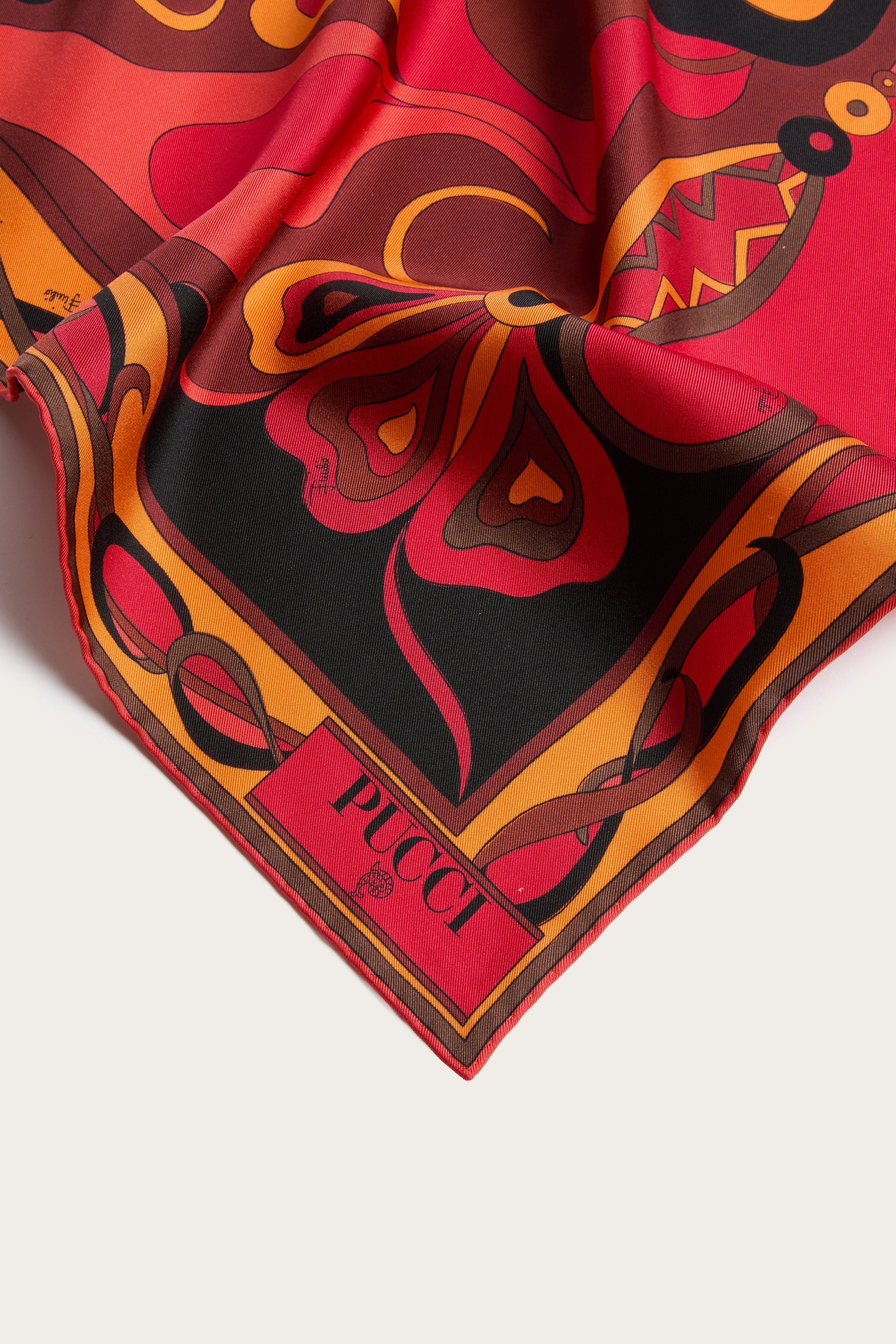 Orchidee Print Silk Carrè
 WOMAN Pucci