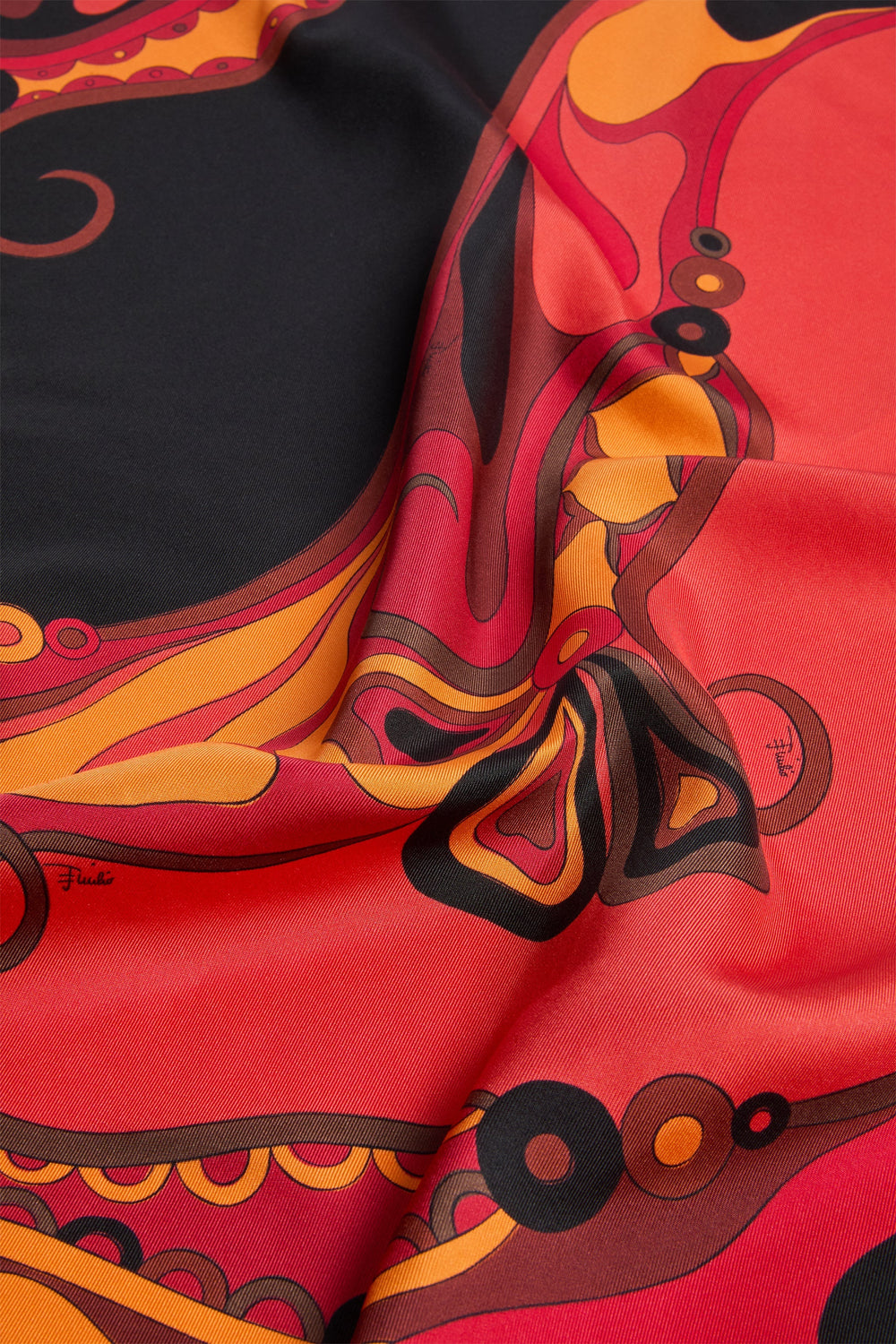 Orchidee Print Silk Carrè
 WOMAN Pucci