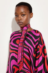 Mixed Print Silk Twill
 WOMAN Pucci