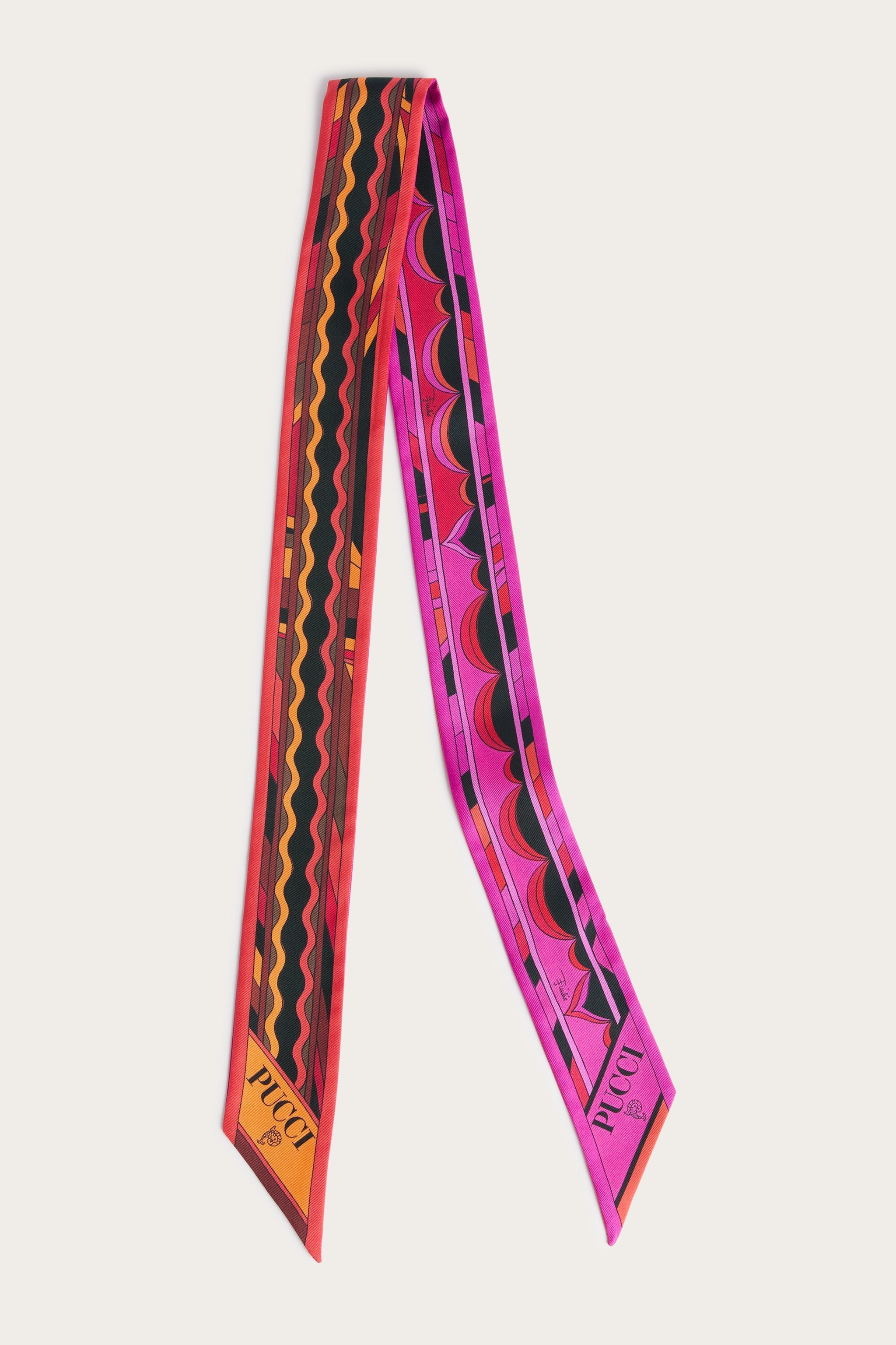 Mixed Print Silk Twill
 WOMAN Pucci