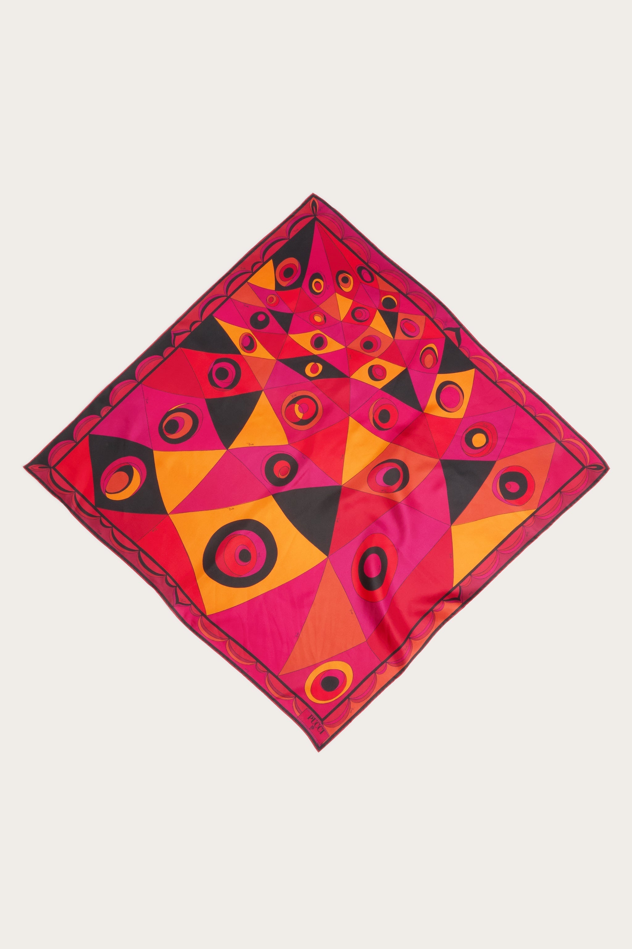 Angoli Print Silk Scarf
 WOMAN Pucci