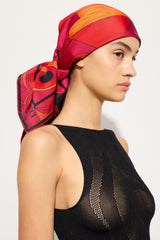 Angoli Print Silk Scarf
 WOMAN Pucci